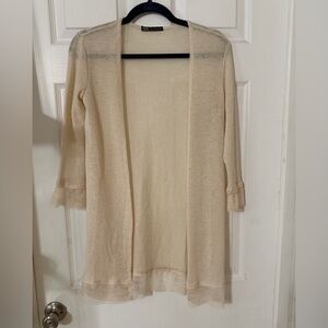 Elegant Cream Women's cardigan